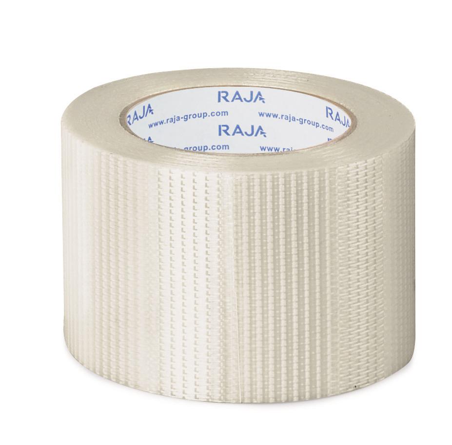 Raja Filamentband längs und quer verstärkt, Länge x Breite 50 m x 75 mm Standard 2 ZOOM