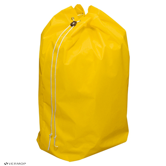 Vermop Nylon-Müllsack für Reinigungswagen, 70 l, gelb Standard 1 ZOOM