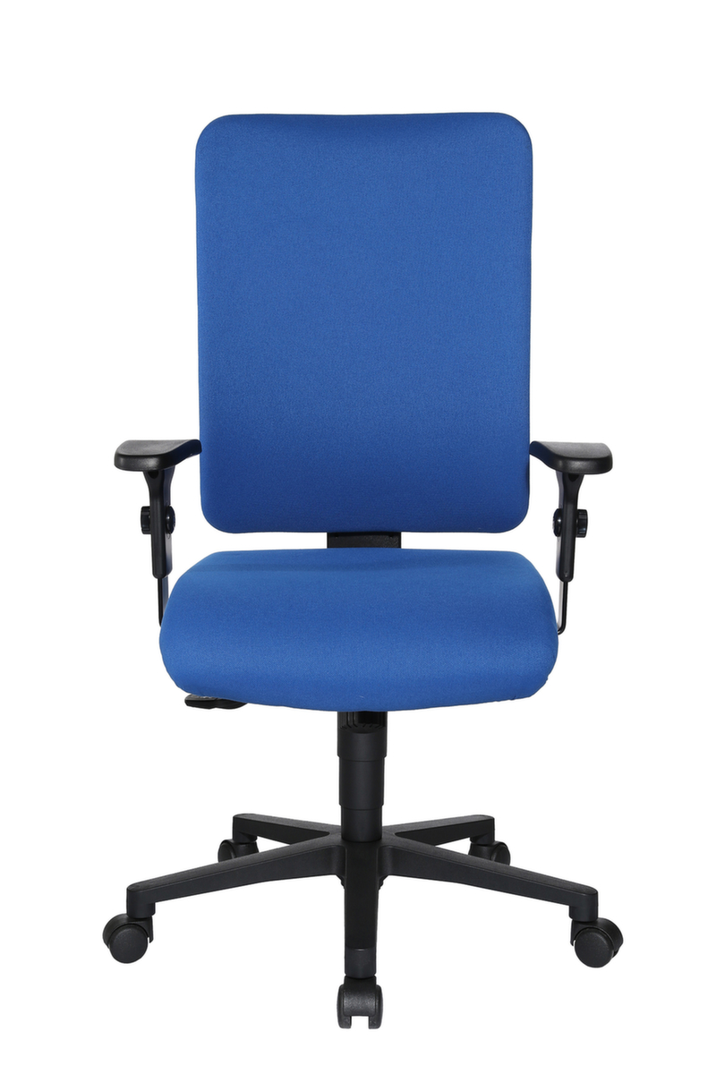 Topstar Bürodrehstuhl Open X (P) mit kaschierter Polsterrückenlehne, blau Standard 2 ZOOM
