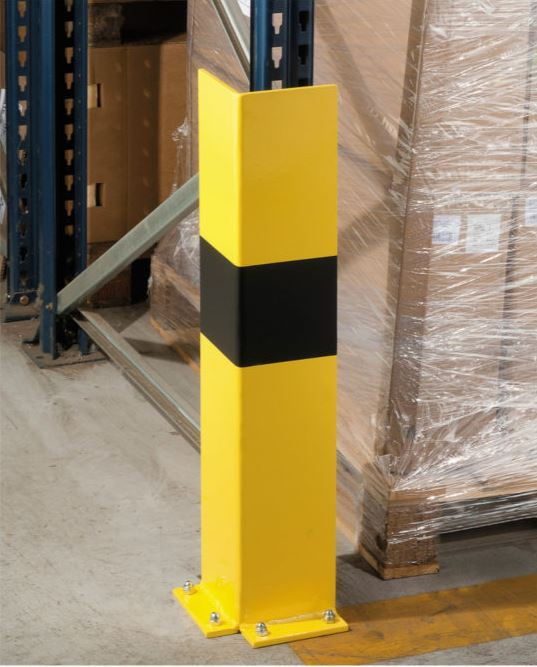 Anfahrschutz in gelb/schwarz für Ecken und Pfosten, Höhe 800 mm Milieu 1 ZOOM