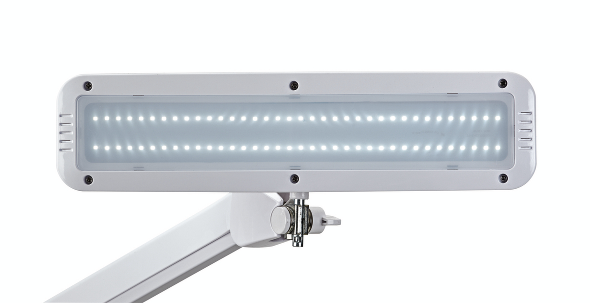MAUL Kompakte LED-Arbeitsplatzleuchte MAULintro dimmbar, Licht kaltweiß (tageslichtweiß), weiß Detail 1 ZOOM