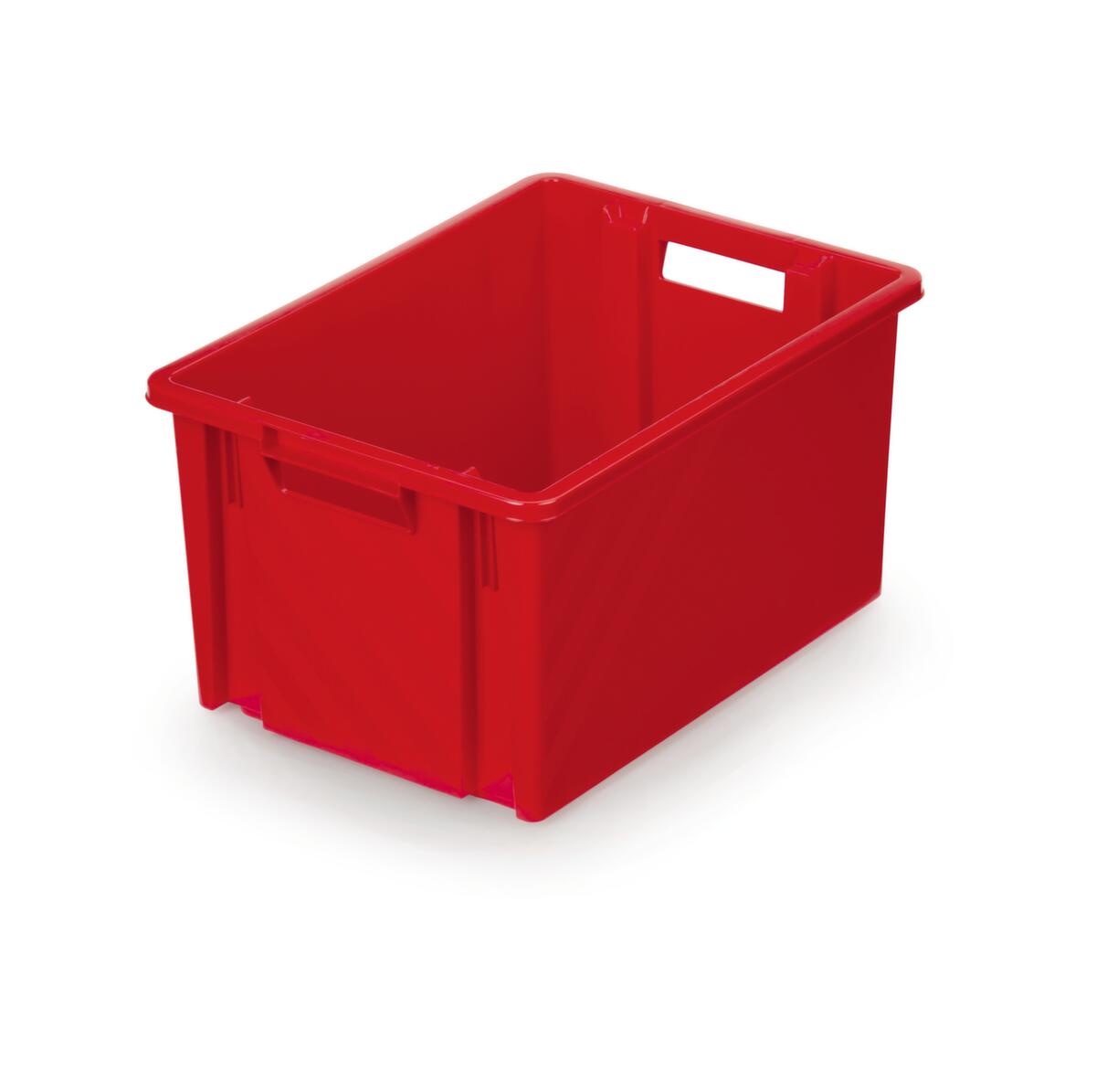 Drehstapelbehälter, rot, Inhalt 10 l Standard 1 ZOOM
