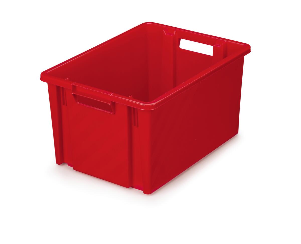 Drehstapelbehälter, rot, Inhalt 30 l Standard 1 ZOOM