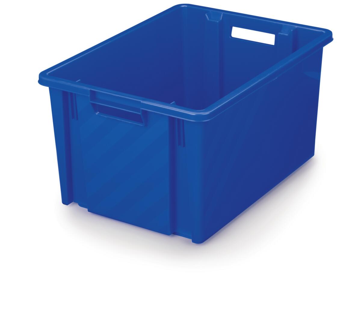 Drehstapelbehälter, blau, Inhalt 54 l Standard 1 ZOOM