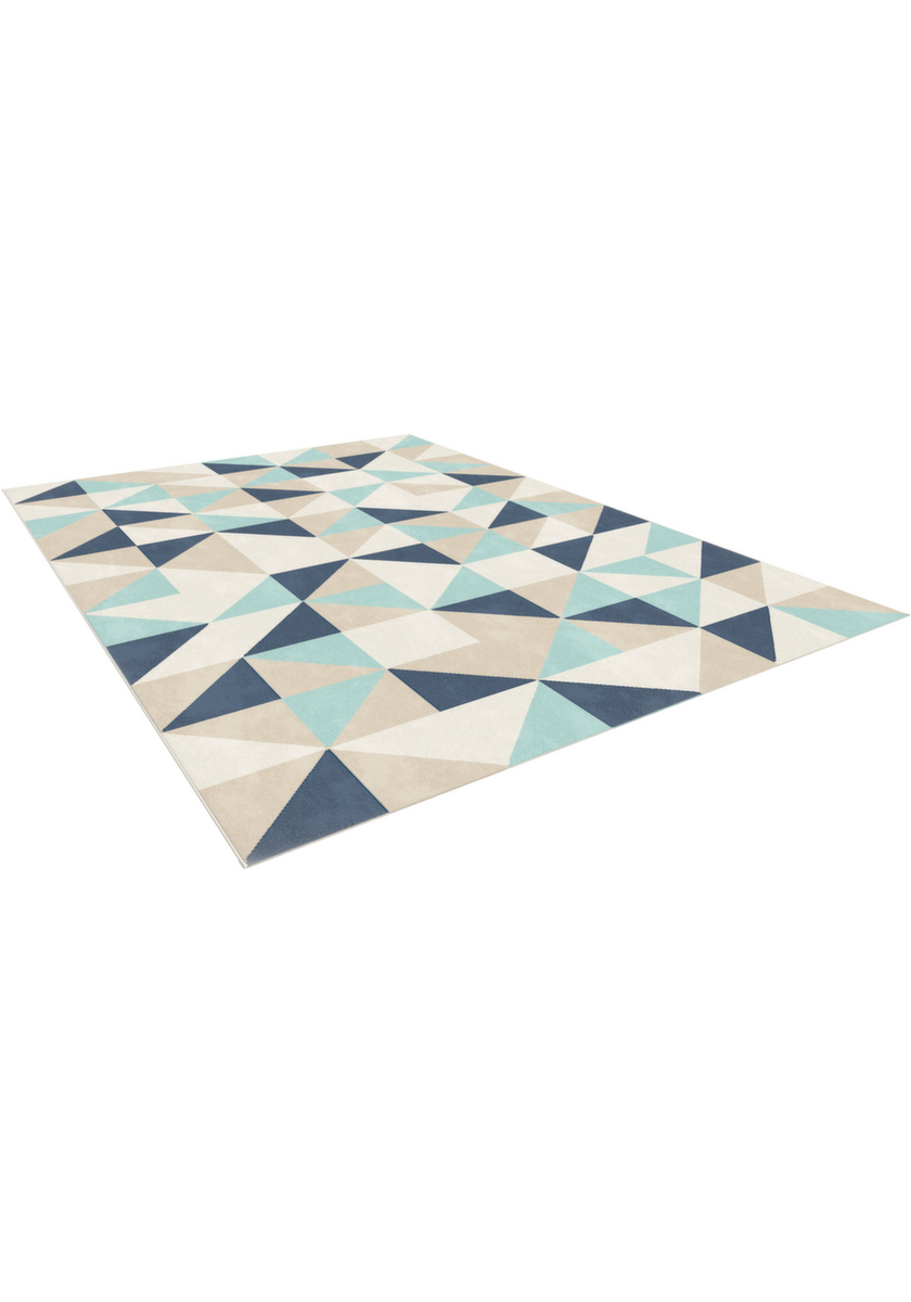 Paperflow Heller Teppich Canvas aus mehrfarbigem Garn Standard 2 ZOOM