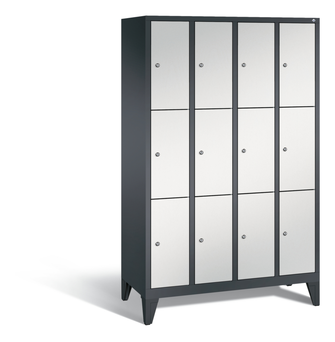 C+P Schließfachschrank Classic, 12 Fächer
