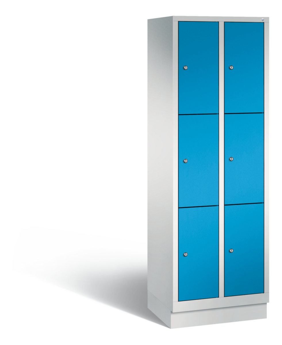 C+P Schließfachschrank Classic, 6 Fächer