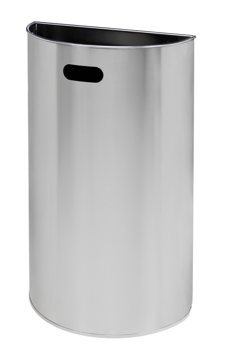 Edelstahl-Wandabfallbehälter Miluna, 40 l Standard 1 ZOOM