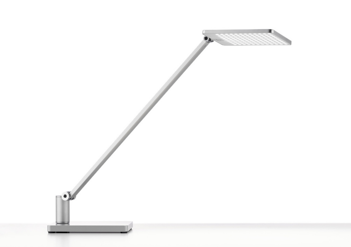 Novus Dimmbare LED-Schreibtischleuchte Attenzia Complete, Licht warmweiß, silber Standard 1 ZOOM