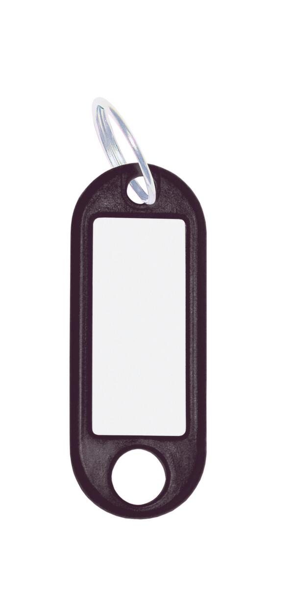 WEDO Schlüsselanhänger mit Ring, schwarz Standard 1 ZOOM