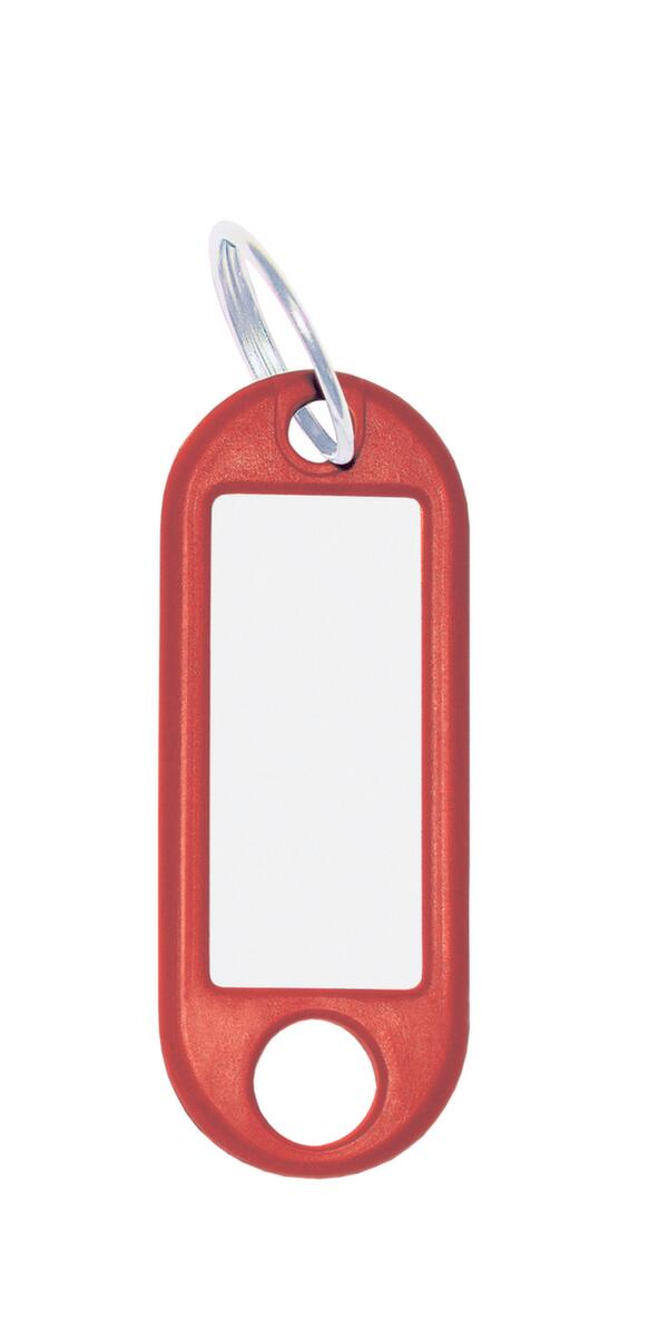 WEDO Schlüsselanhänger mit Ring, rot Standard 1 ZOOM