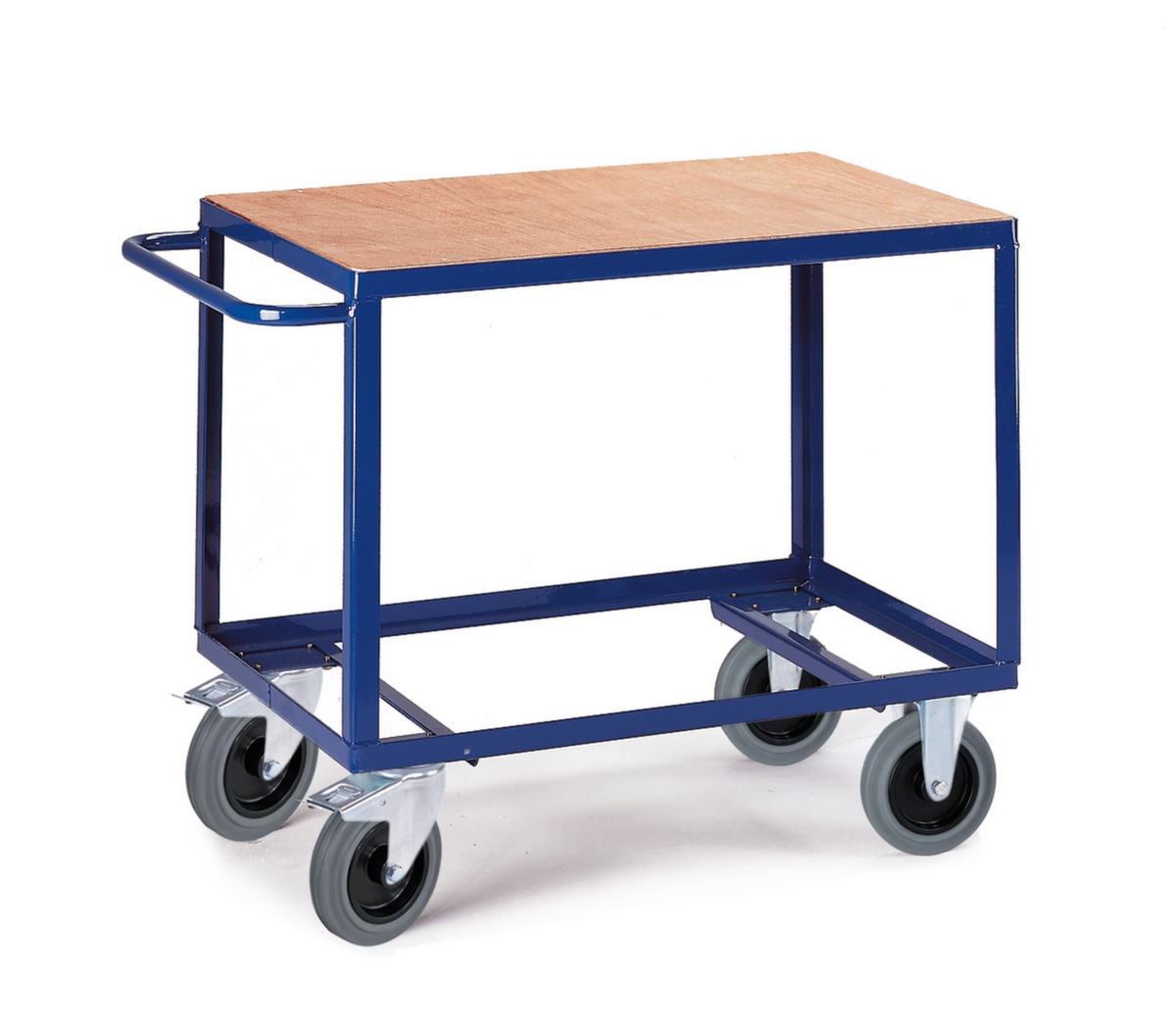 Rollcart Tischwagen mit 1 offenen Etage 1000x700 mm, Traglast 600 kg, 2 Etagen Standard 1 ZOOM