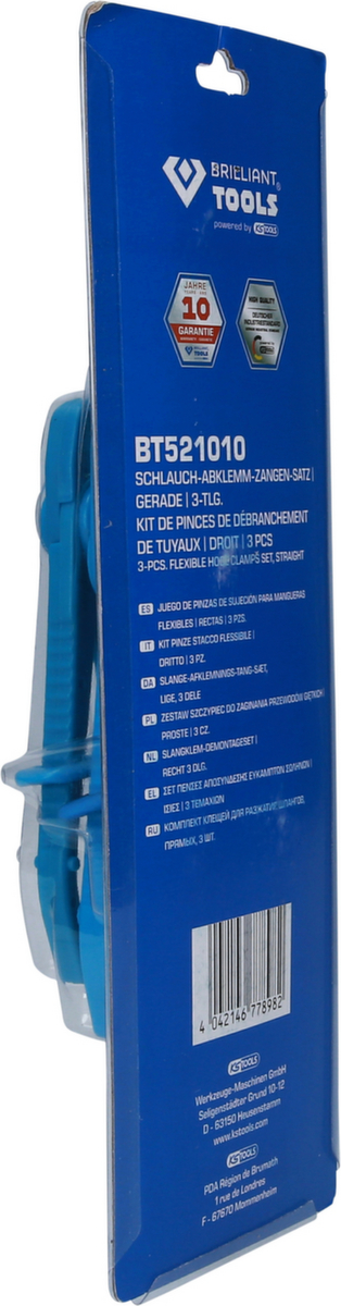Brilliant Tools Schlauch-Abklemm-Zangen-Satz Standard 7 ZOOM