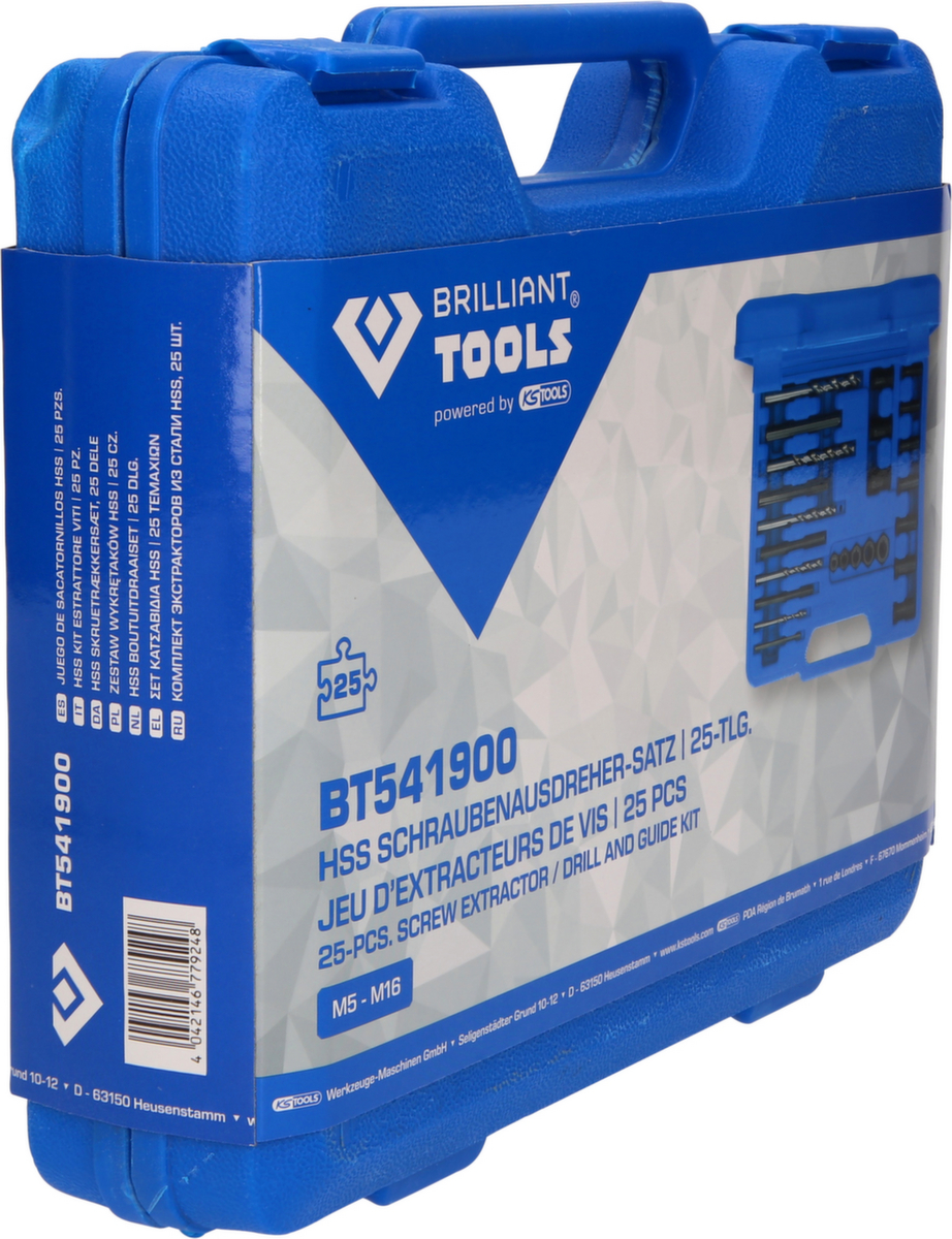 Brilliant Tools HSS Schraubenausdreher-Satz Standard 7 ZOOM