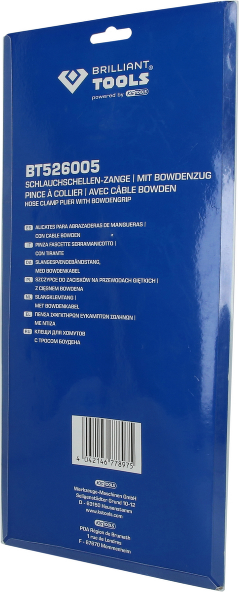 Brilliant Tools Schlauchschellen-Zange Standard 8 ZOOM