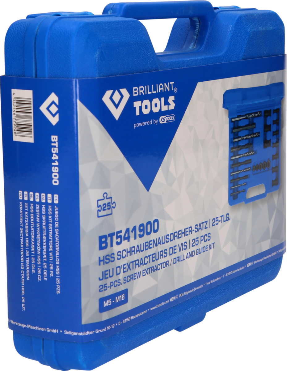 Brilliant Tools HSS Schraubenausdreher-Satz Standard 9 ZOOM