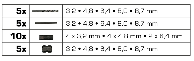 Brilliant Tools HSS Schraubenausdreher-Satz Standard 10 ZOOM
