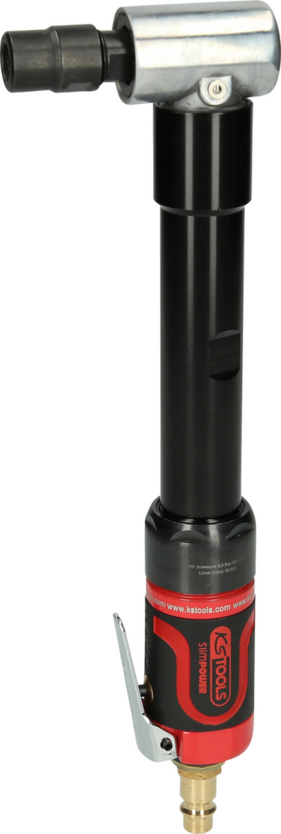 KS Tools SlimPOWER Mini-Druckluft-Winkelstabschleifer Standard 5 ZOOM