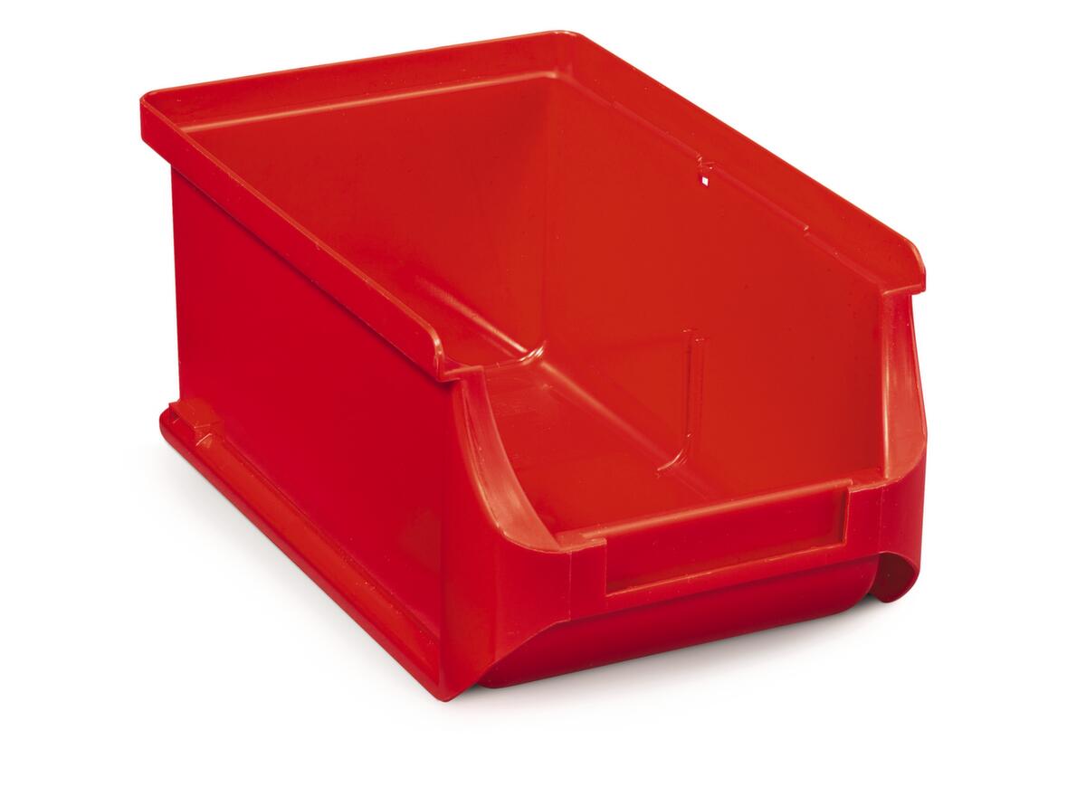 Raja Sichtlagerkasten, rot, Tiefe 160 mm, Polypropylen Standard 1 ZOOM