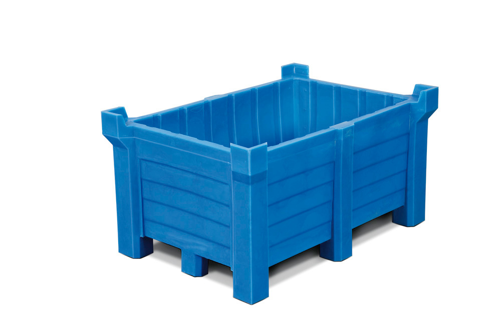 Stapelbehälter, blau, Inhalt 260 l Standard 1 ZOOM