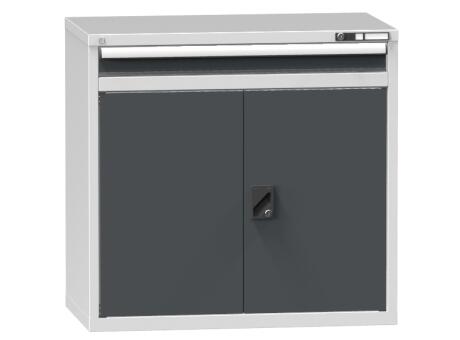 Schubladenschrank Topas C, 1 Schublade(n), RAL7035 Lichtgrau/RAL7016 Anthrazitgrau