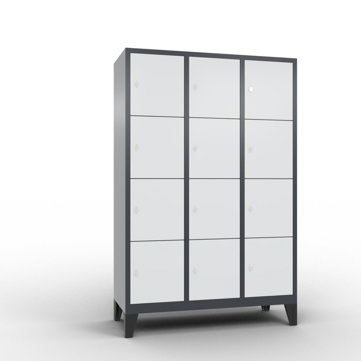 C+P Schließfachschrank Classic, 12 Fächer