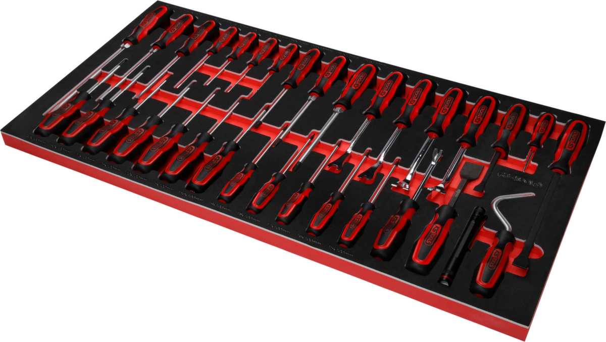 KS Tools Performanceplus Werkstattwagen-Satz P25 mit 564 Werkzeugen für 8 Schubladen Standard 4 ZOOM