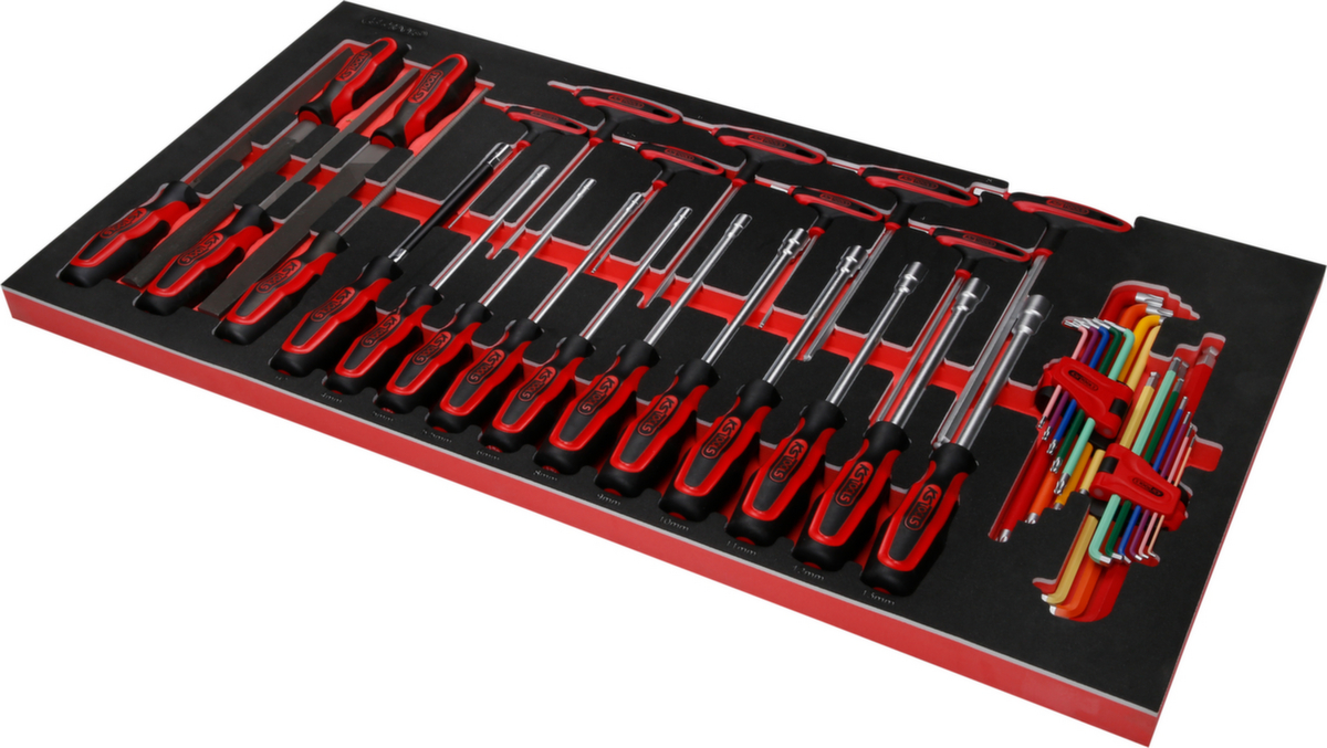 KS Tools Performanceplus Werkstattwagen-Satz P25 mit 564 Werkzeugen für 8 Schubladen Standard 6 ZOOM
