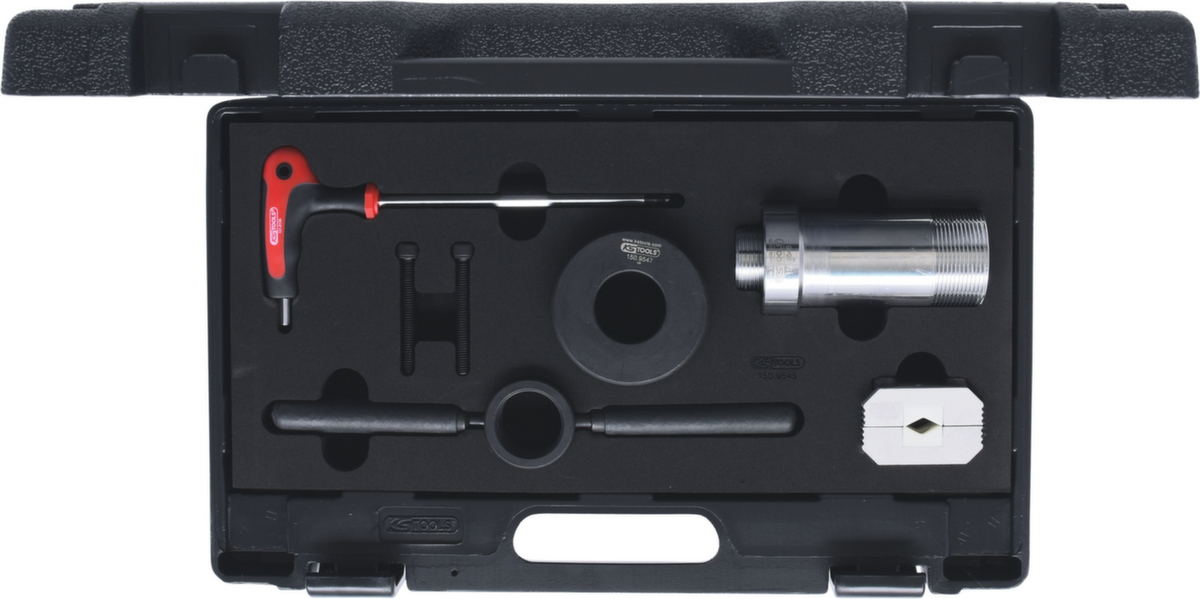 KS Tools Stoßdämpfer-Montagehilfe-Satz für Stoßdämpfer mit Zuganschlagfeder Standard 7 ZOOM