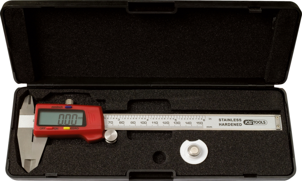 KS Tools Digital-Messschieber 0-150 mm Standard 7 ZOOM
