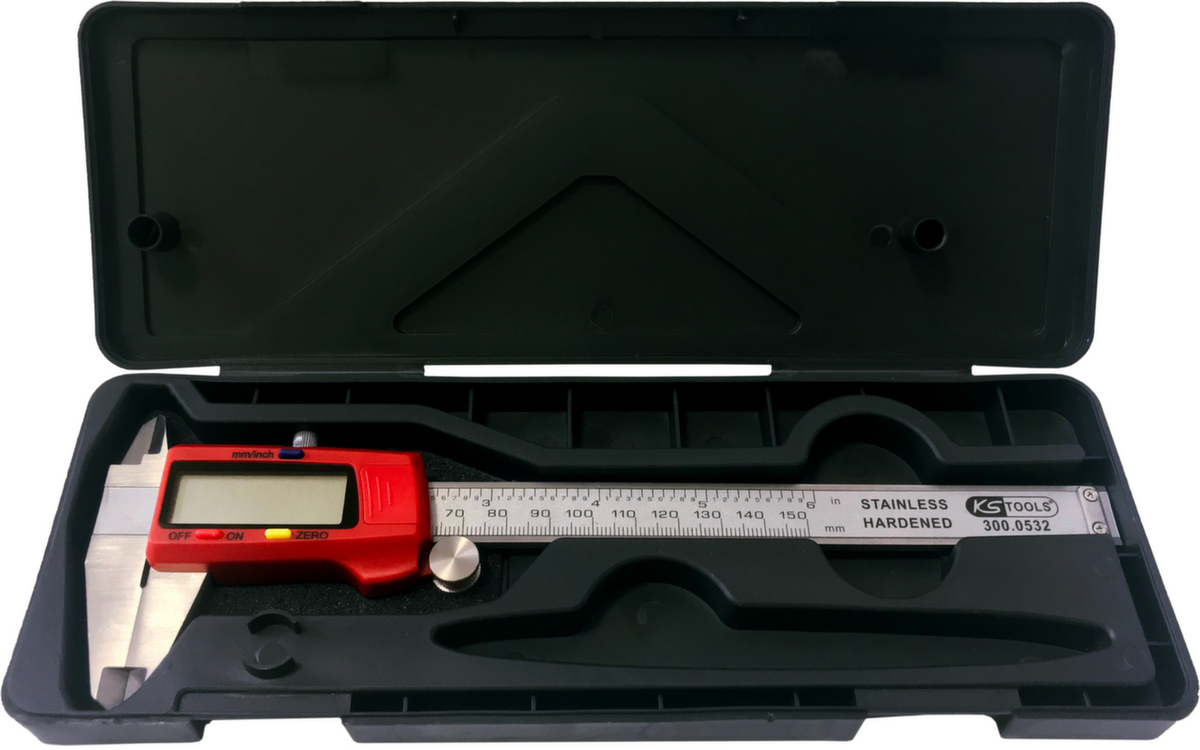 KS Tools Digital-Messschieber 0-150 mm Standard 8 ZOOM