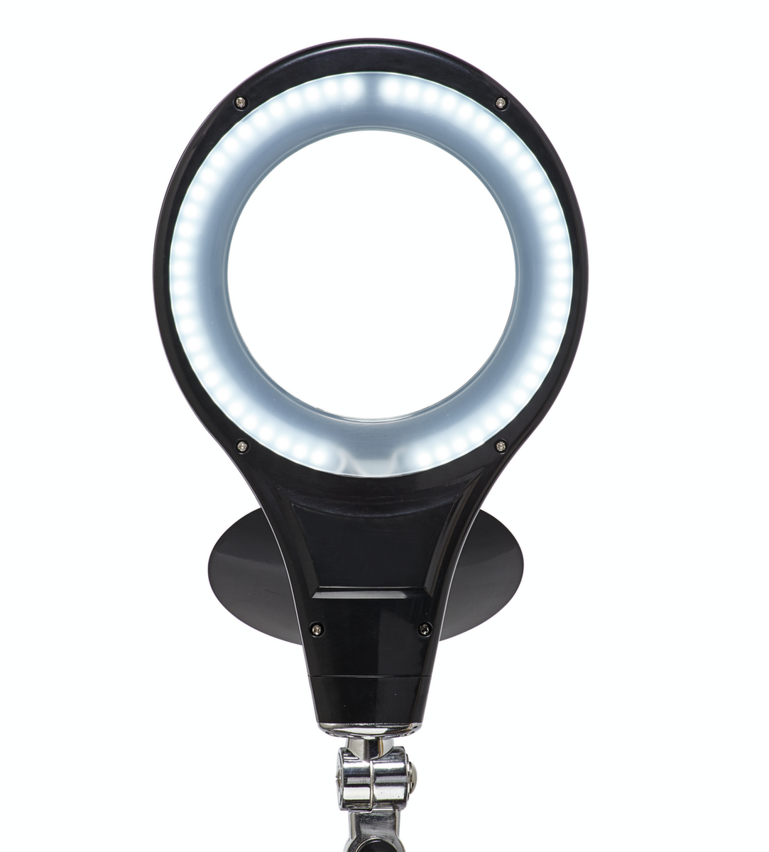 LED-Lupenleuchte MAULmakro, Licht kaltweiß (tageslichtweiß), schwarz Detail 1 ZOOM