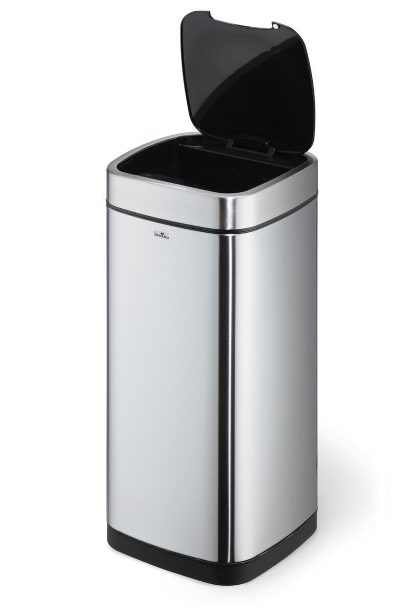 Durable Sensor-Abfallbehälter NO TOUCH aus Edelstahl, 35 l, metallic-silber Standard 2 ZOOM