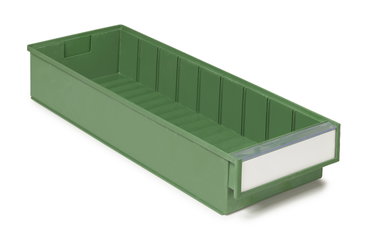 Treston Umweltfreundlicher Regallagerkasten BiOX, grün, HxLxB 82x500x186 mm Standard 1 ZOOM