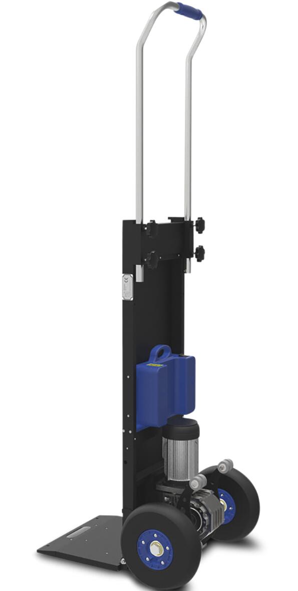 Elektrischer Treppensteiger ERGO®, Traglast 250 kg, Schaufelbreite 380 mm, Vollgummi-Bereifung Standard 2 ZOOM