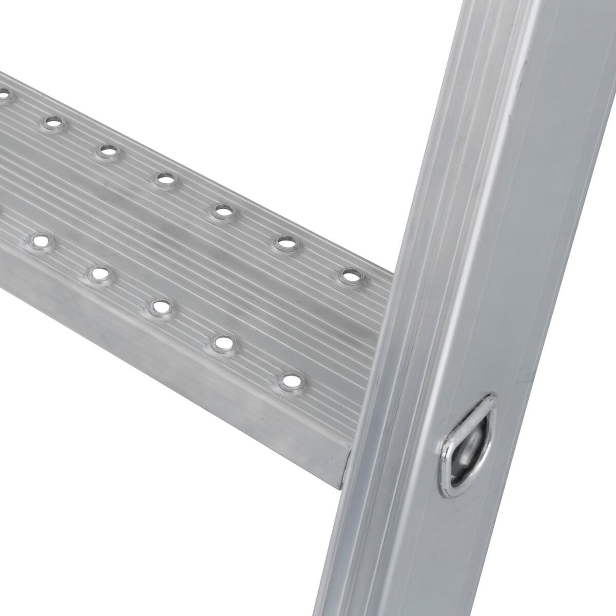 Krause Stufen-Doppelleiter STABILO® Professional, 2 x 5 Stufen mit R13-Belag Detail 3 ZOOM