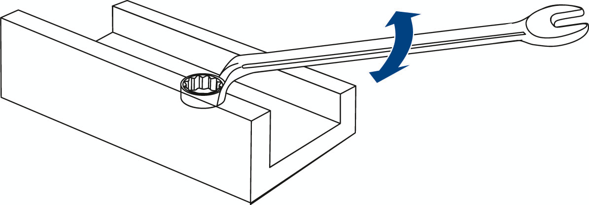GEDORE 1 B-0115 Ring-Maulschlüssel-Satz 15-teilig 6-32 mm Technische Zeichnung 1 ZOOM