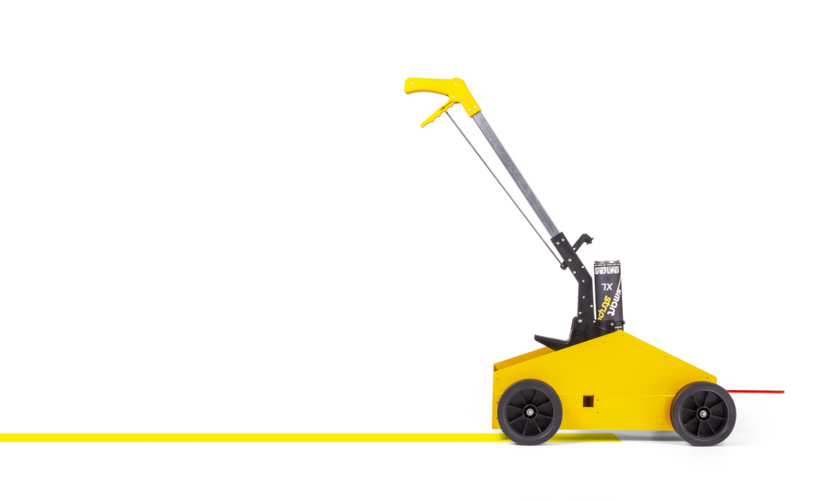 Bodenmarkierset Smart Striper® mit 6 x 0,75 l Farbdosen, gelb Standard 9 ZOOM