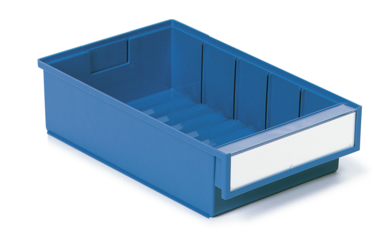 Treston Stabiler Regalkasten, blau, Tiefe 300 mm Standard 1 ZOOM