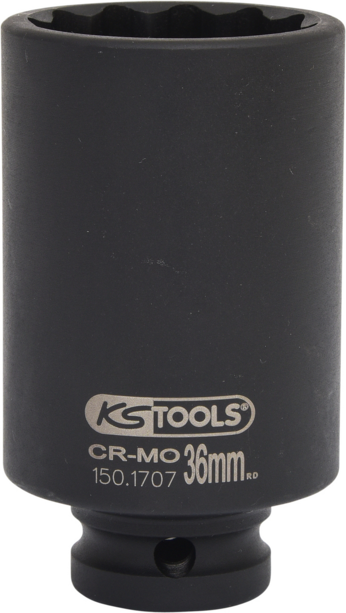 KS Tools 1/2" Spezial-Gelenkwellen-Kraft-Stecknuss Standard 3 ZOOM