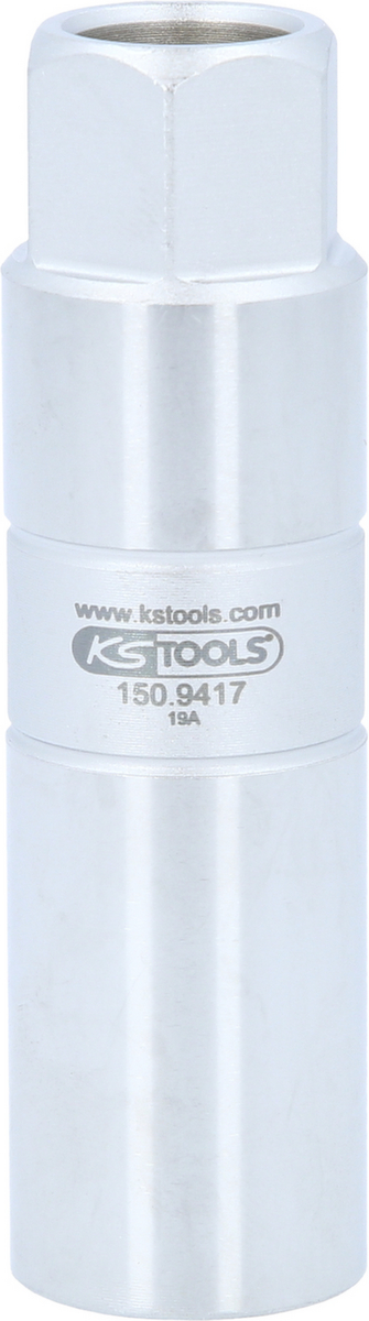 KS Tools Stoßdämpfer-Außensechskant-Gegenhalter-Stecknuss Standard 3 ZOOM