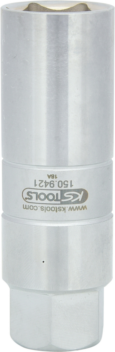 KS Tools Stoßdämpfer-Außensechskant-Gegenhalter-Stecknuss Standard 4 ZOOM