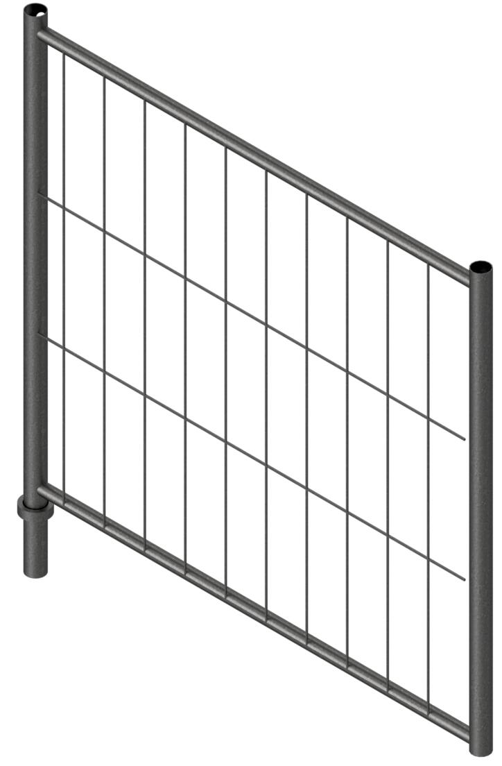 Schake Tür für Mobilzaun, Höhe x Breite 1200 x 1200 mm Standard 3 ZOOM