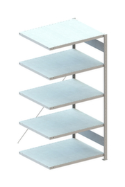 META Lagerregal CLIP 230, Höhe x Breite x Tiefe 2000 x 1006 x 836 mm, 5 Böden