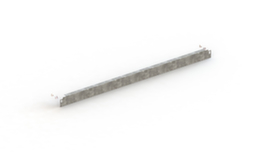 79392 Steck Sockelleiste 1000 x 68 RAL 7035 kpl.