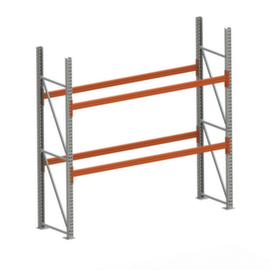 META Palettenregal MULTIPAL für 6 Paletten, 2870 mm breit, 3 Lagerebenen