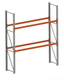 META Palettenregal MULTIPAL für 6 Paletten, 2870 mm breit, 3 Lagerebenen