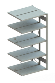 META Lagerregal CLIP 150, Höhe x Breite x Tiefe 2000 x 1006 x 436 mm, 5 Böden