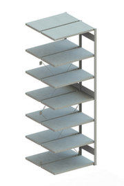 META Lagerregal CLIP 230, Höhe x Breite x Tiefe 3000 x 1006 x 536 mm, 7 Böden