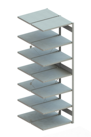 META Lagerregal CLIP 150, Höhe x Breite x Tiefe 3000 x 1006 x 636 mm, 7 Böden